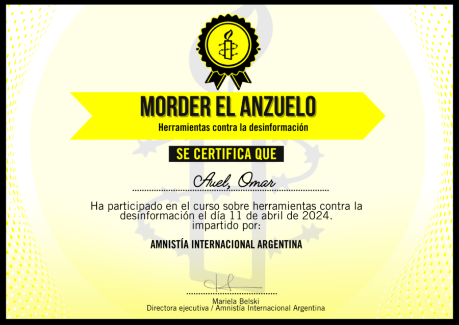 Desinformación. Curso Virtual